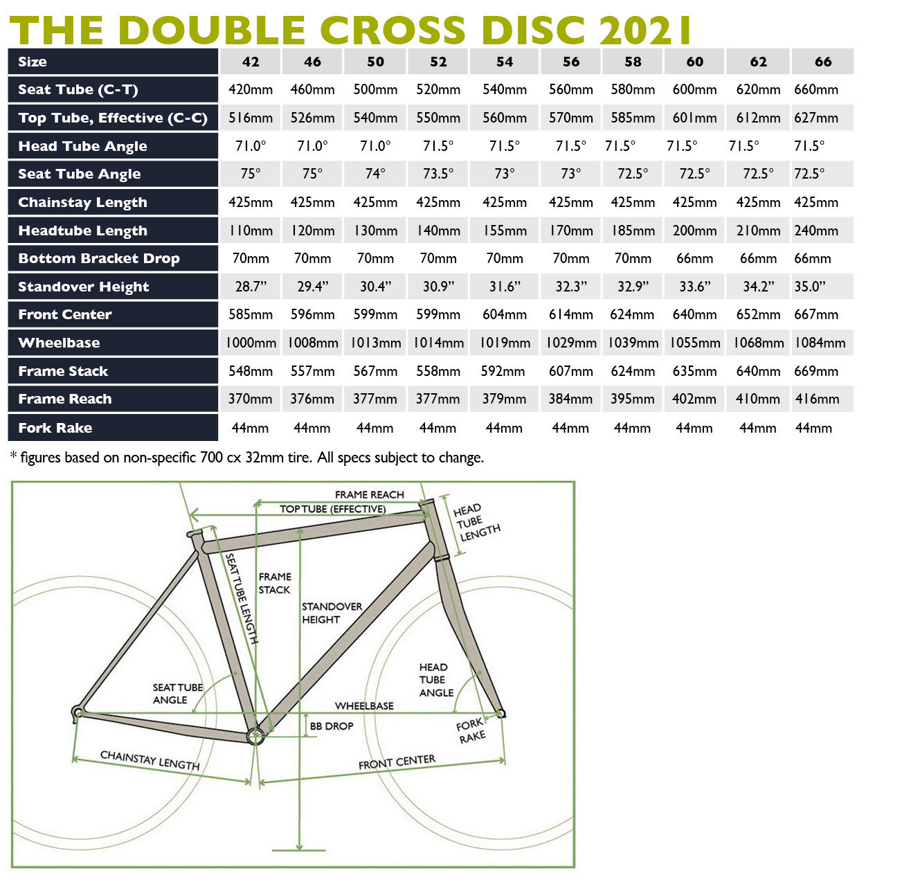 Soma Double Cross Disc Frame - Paars