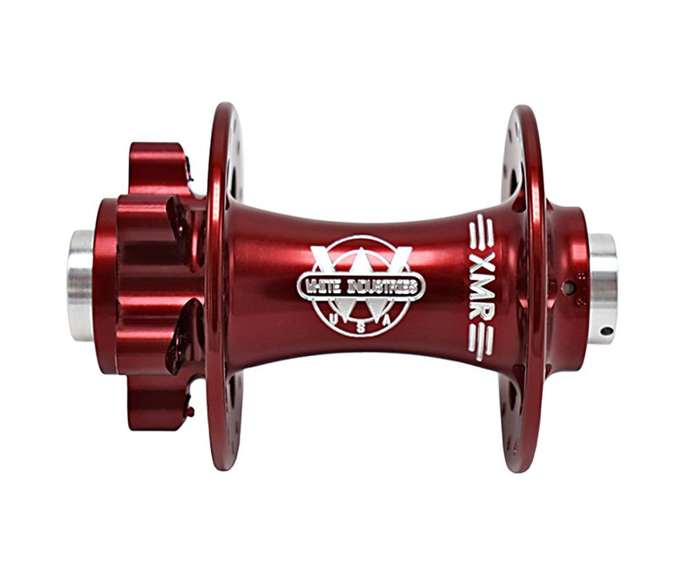 White Industries XMR Disc Front Hub- 100x15mm/100x9mm QR White Industries XMR Disc Front Hub- 100x15mm/100x9mm QR