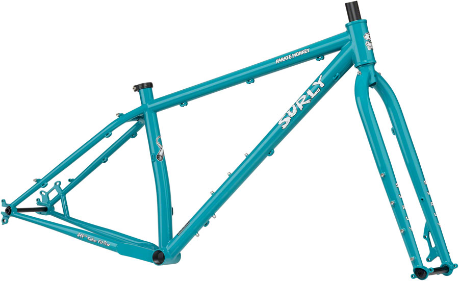 Surly Karate Monkey Frameset - Lost at Sea Blue