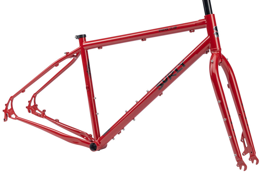 Surly Bridge Club Frameset - Lingering Cranberry