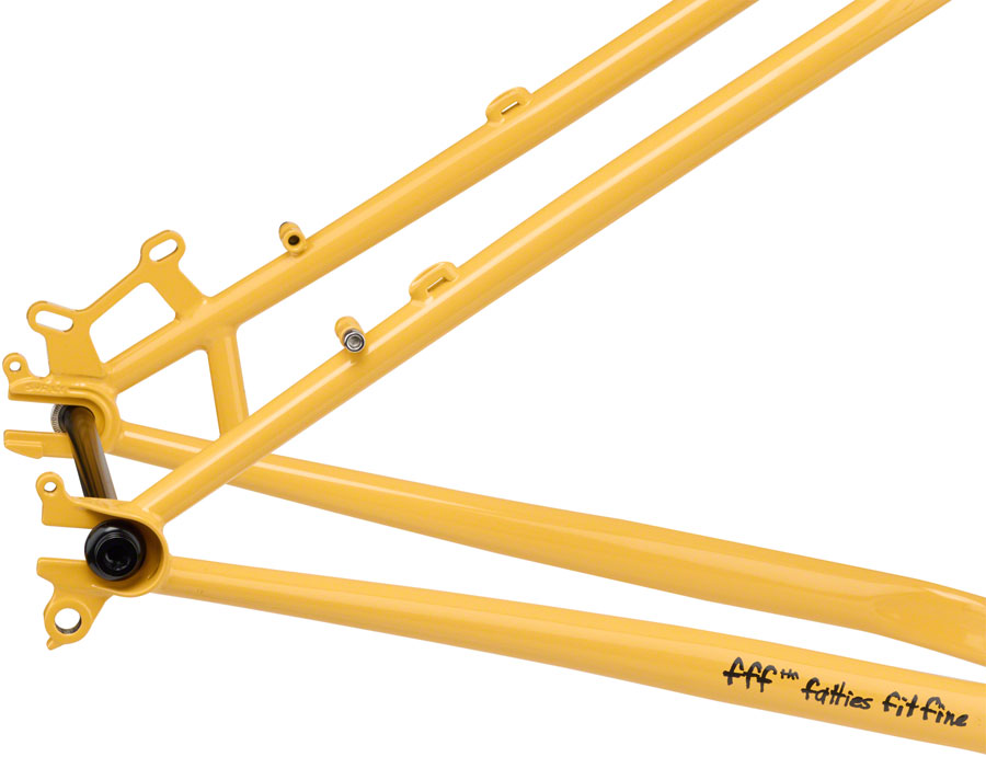 Surly Ice Cream Truck Frameset - Warm Cheese Yellow Surly Ice Cream Truck Frameset - Warm Cheese Yellow
