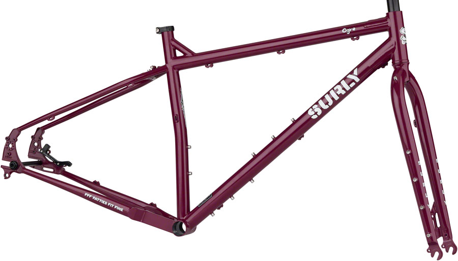 Surly Ogre Frameset - Fermented Plum Surly Ogre Frameset - Fermented Plum