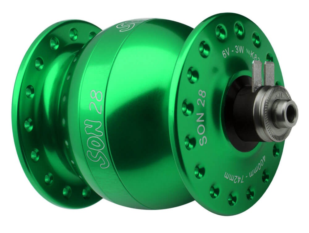 SON 28 QR Hub Dynamo Rimbrake SON 28 QR Hub Dynamo Rimbrake