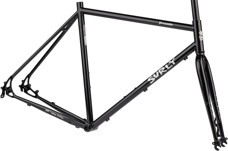 Surly Preamble Frameset - Black Surly Preamble Frameset - Black