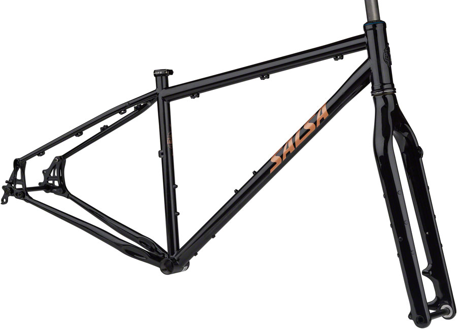 Salsa Fargo Frameset Postmount - 29", Steel, Black Salsa Fargo Frameset Postmount - 29", Steel, Black