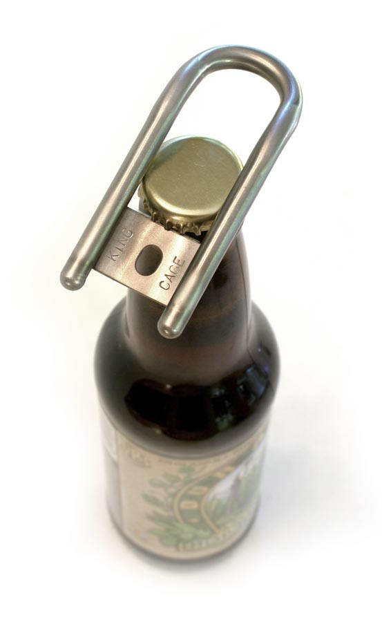 King Cage Bottle Opener