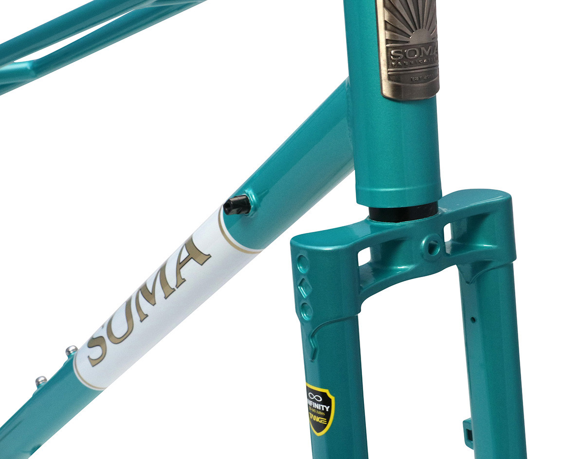 Soma Frameset Buena Vista Disc - Teal Metallic