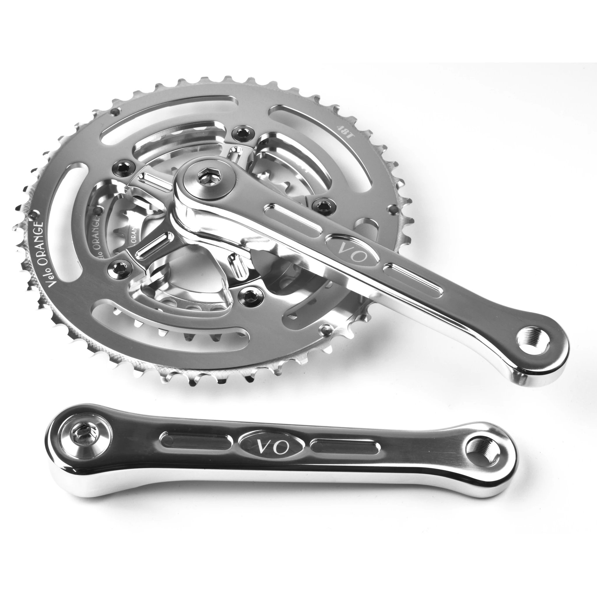 Velo Orange - Grand Cru 110 Fluted Triple Crankset