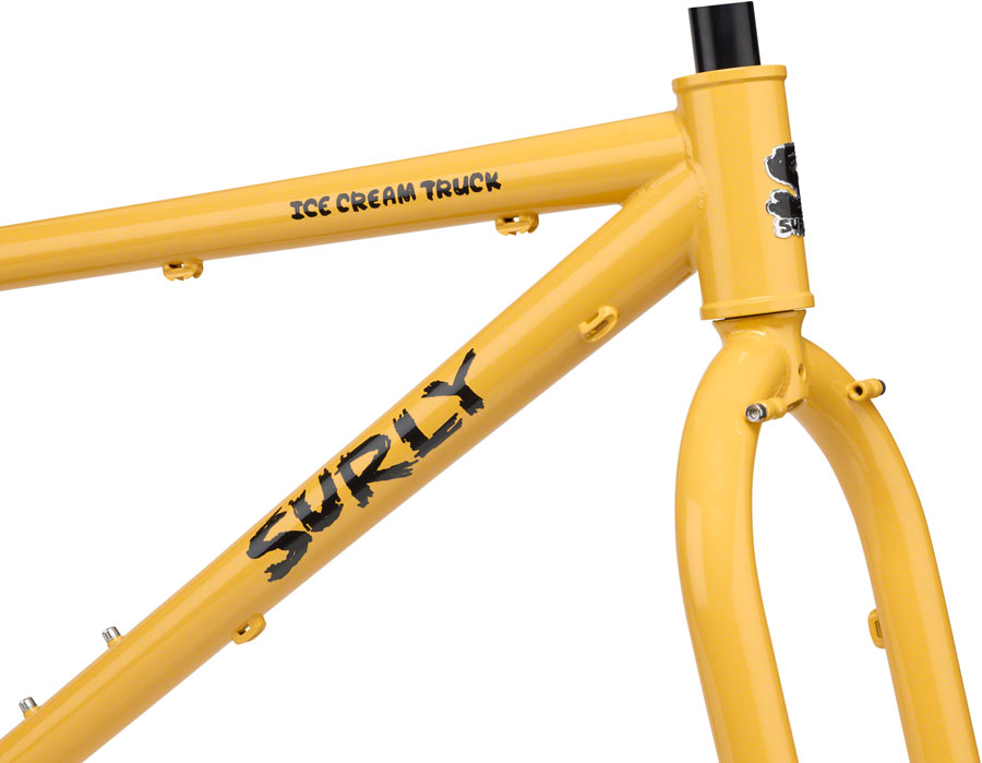 Surly Ice Cream Truck Frameset - Warm Cheese Yellow Surly Ice Cream Truck Frameset - Warm Cheese Yellow