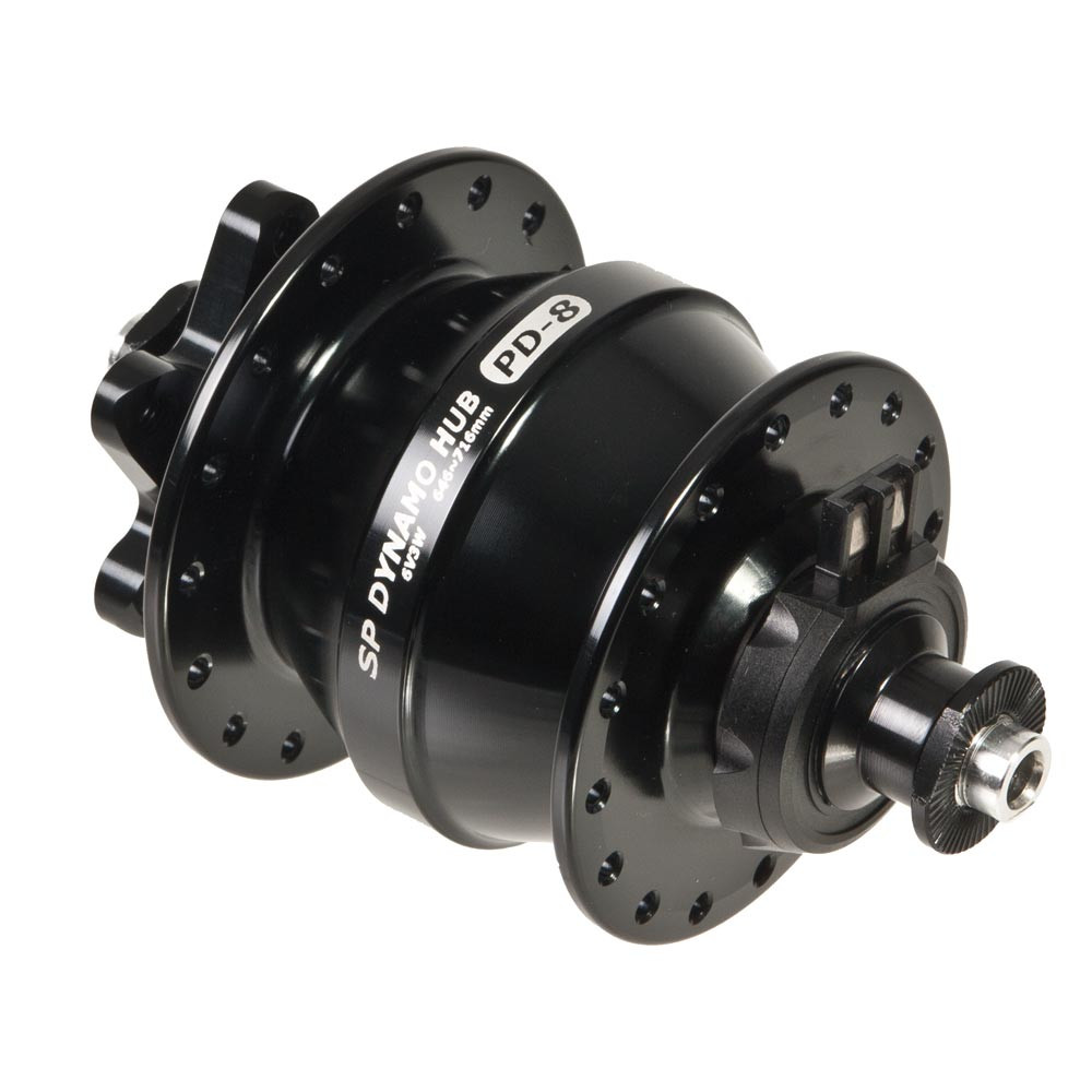 SP PD8 Hub Dynamo -- 100mm QR -- 6 Bolt Iso