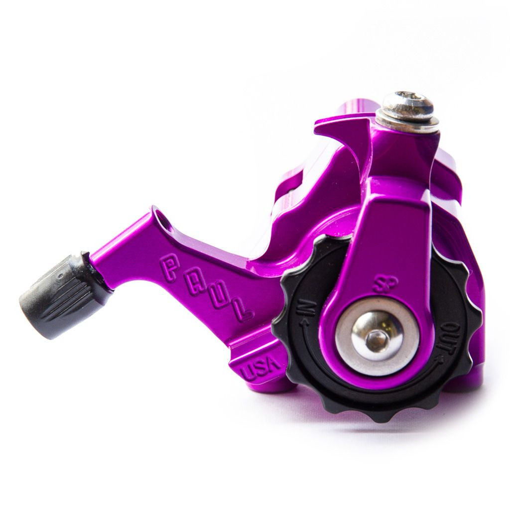 Paul Klamper Disc Caliper FlatMount - Purple / Black (Set/Pair)