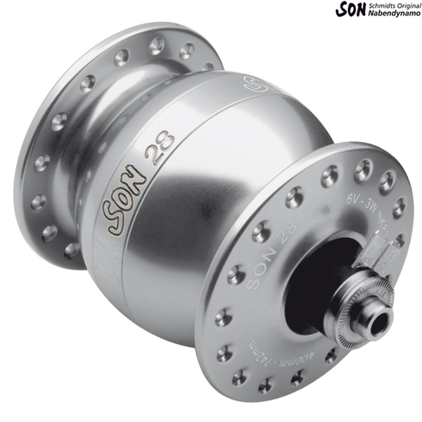 SON 28 QR Hub Dynamo Rimbrake SON 28 QR Hub Dynamo Rimbrake
