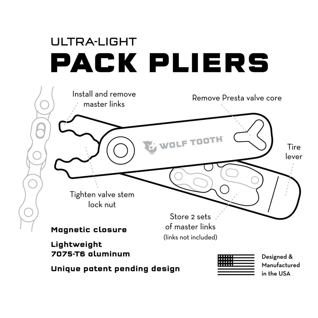 Wolf Tooth Components Pack Pliers