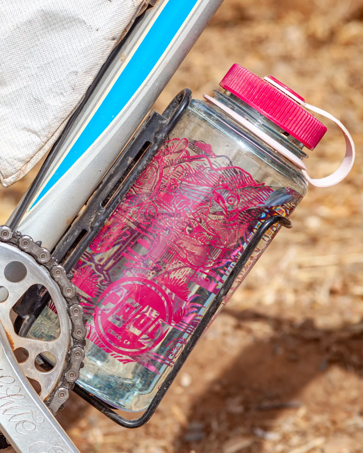 Paul Comp - Bike Camping Froggies Nalgene Water Bottle