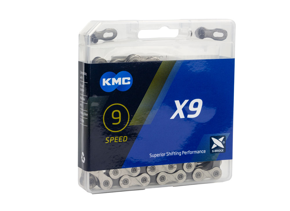KMC X9 Silver/Gray 122L
