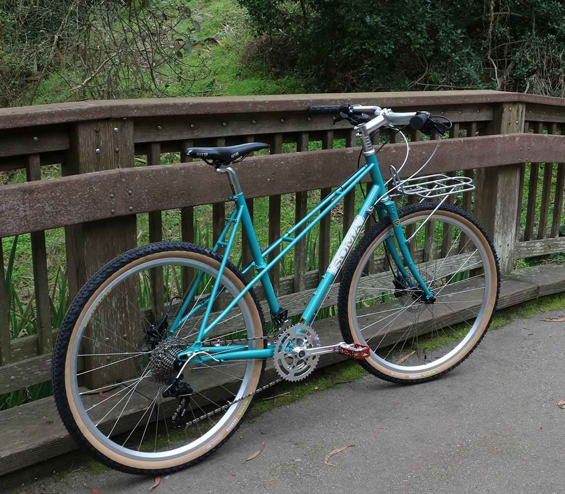 Soma Frameset Buena Vista Disc - Teal Metallic Soma Frameset Buena Vista Disc - Teal Metallic